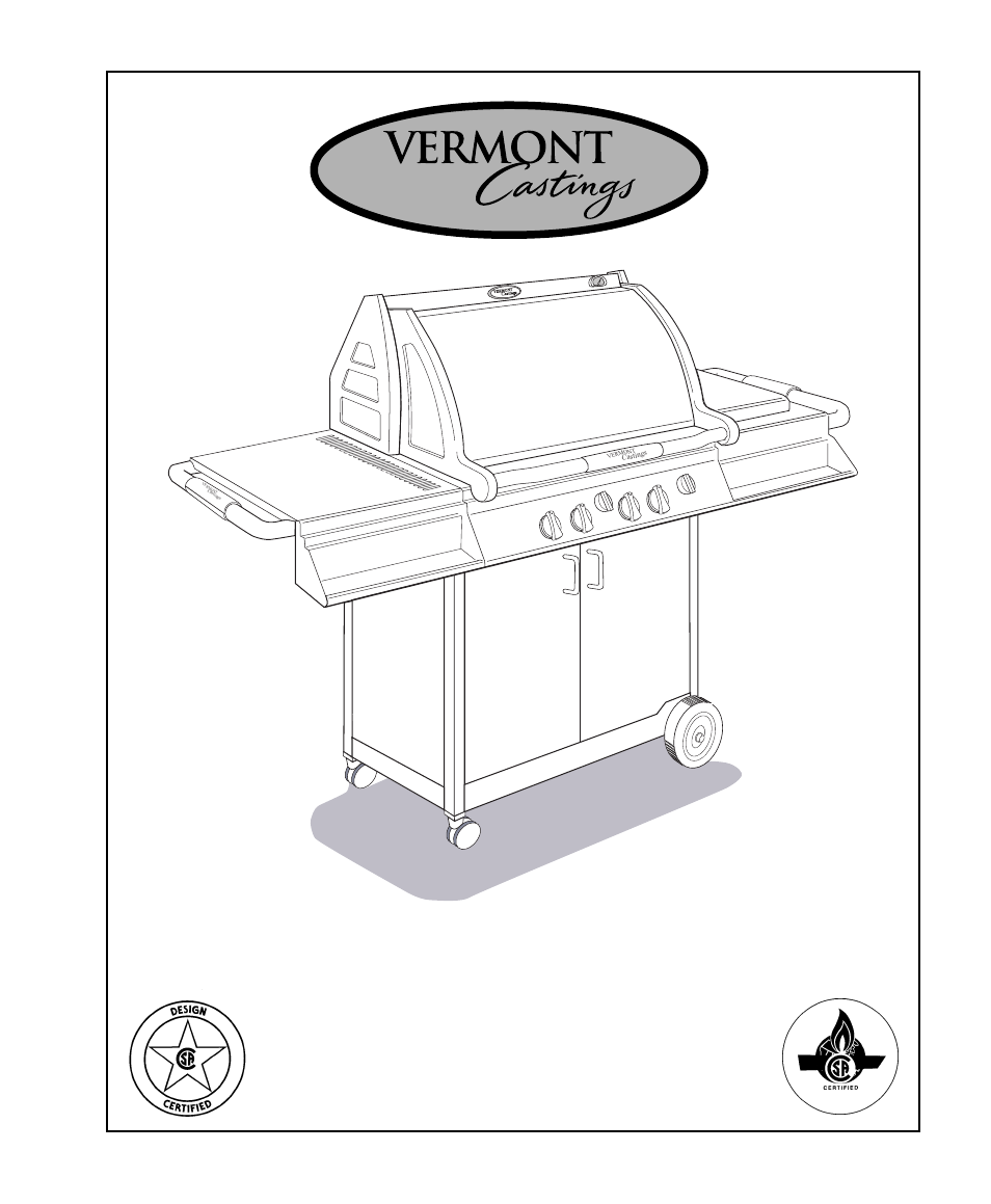 Vermont Casting VC100 User Manual | 36 pages