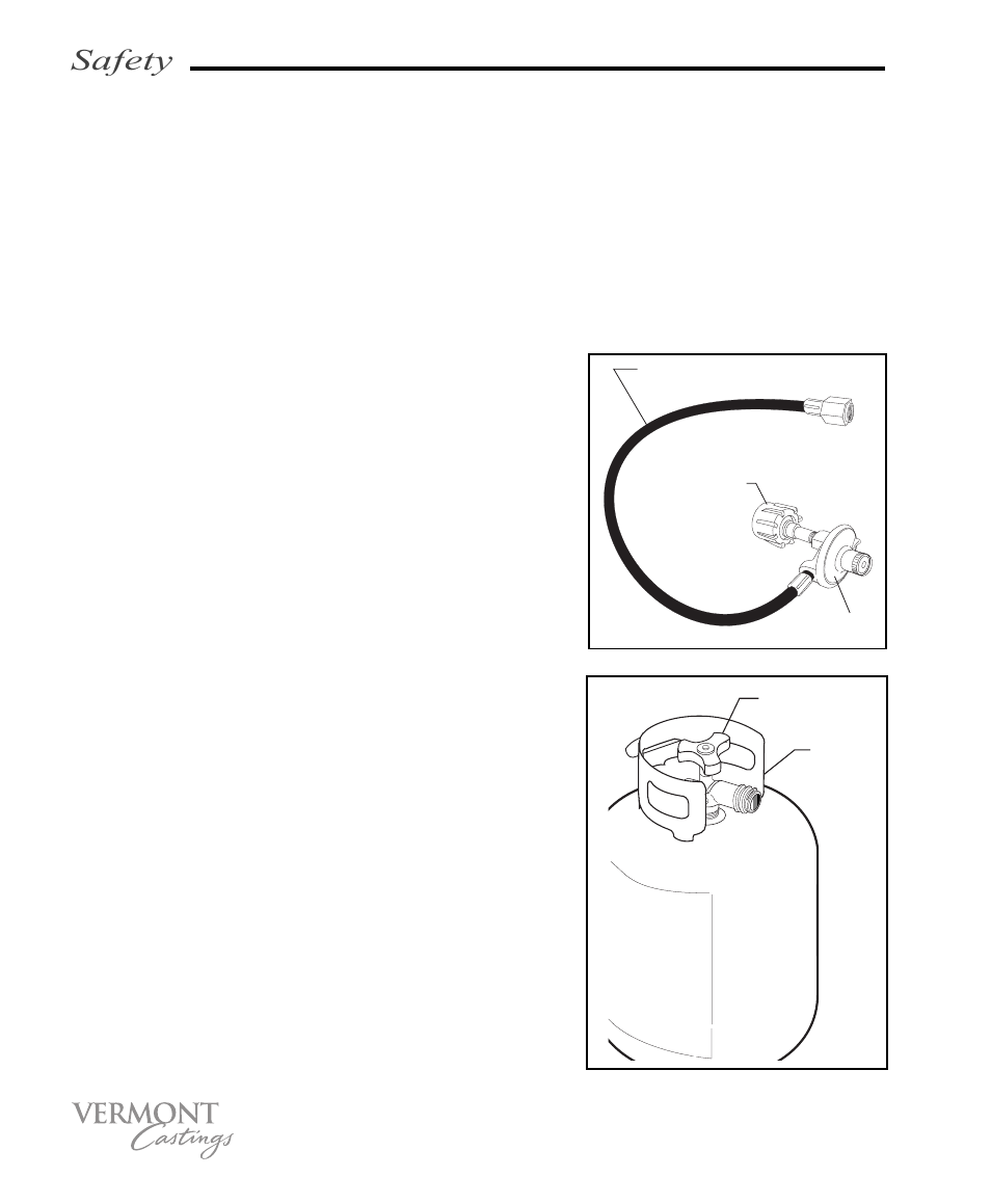 Safety | Vermont Casting VC100 User Manual | Page 8 / 36