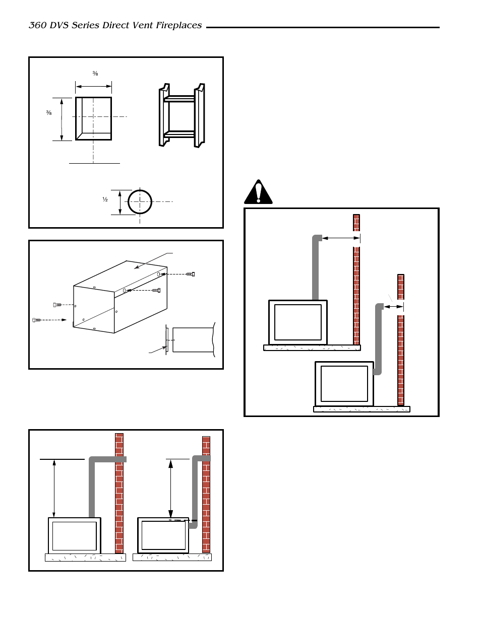 360 dvs series direct vent fireplaces | Vermont Casting 360DVSL User Manual | Page 18 / 40