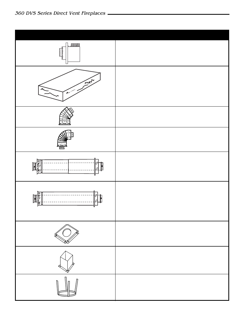 360 dvs series direct vent fireplaces | Vermont Casting 360DVSL User Manual | Page 22 / 40