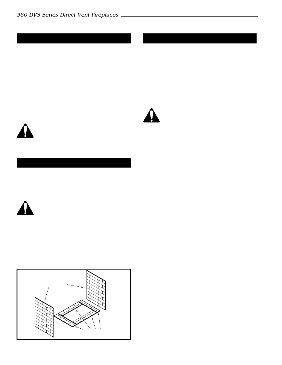 360 dvs series direct vent fireplaces | Vermont Casting 360DVSL User Manual | Page 24 / 40