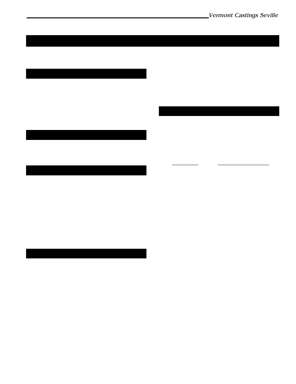 Maintenance | Vermont Casting 1635 User Manual | Page 21 / 28