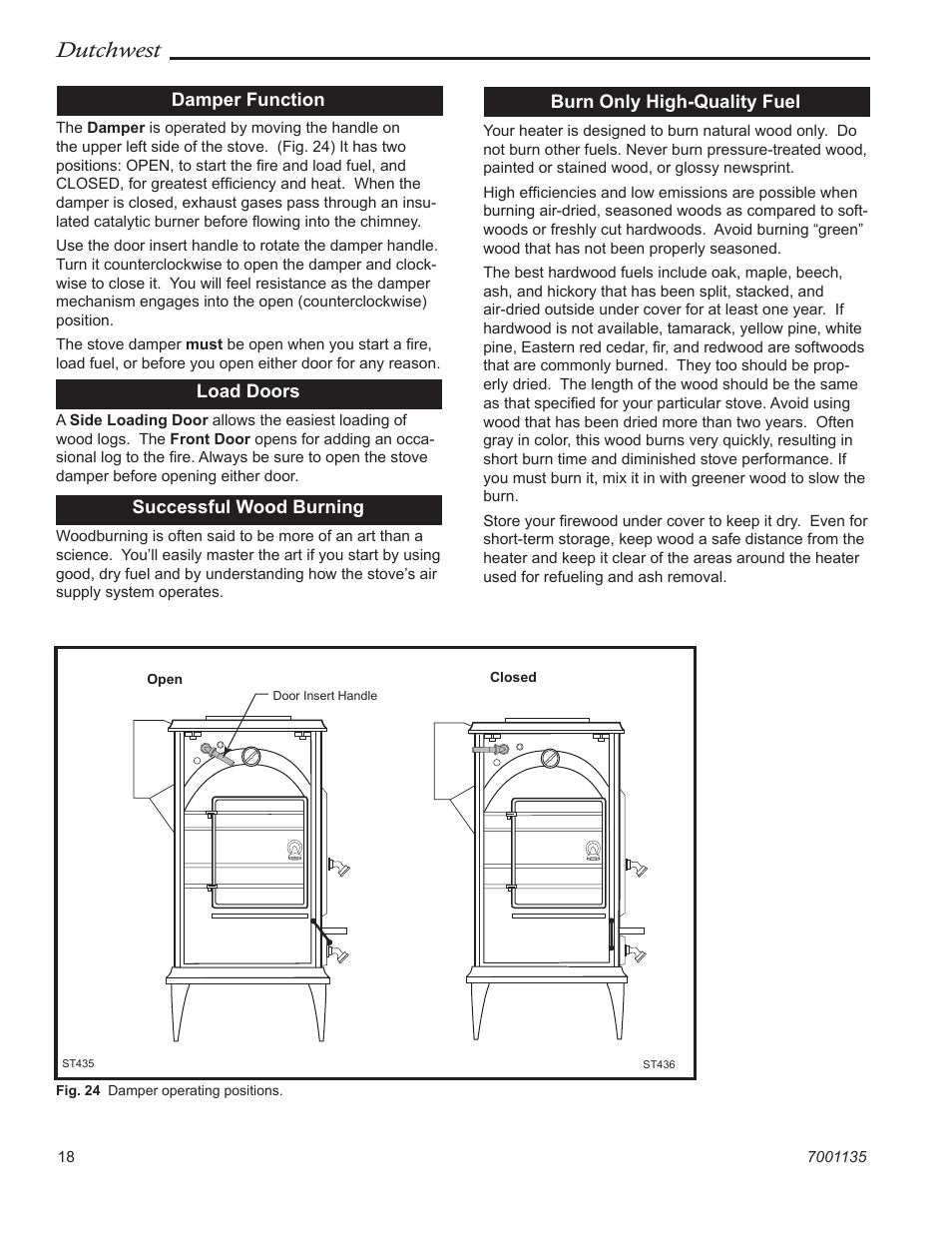 Vermont Casting DutchWest 2462 User Manual | Page 18 / 32