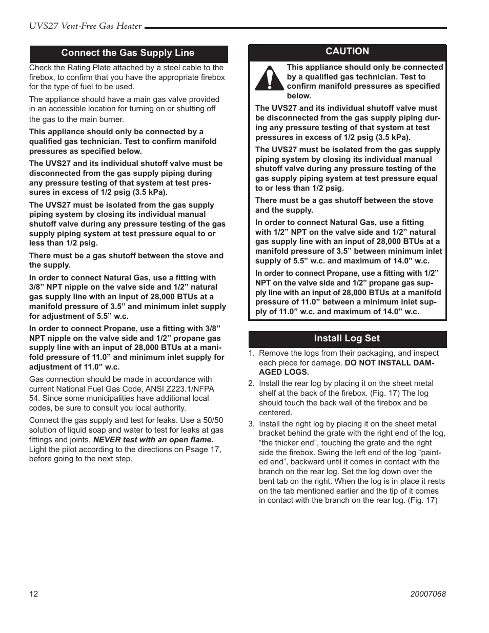 Vermont Casting 4030 - 4036 User Manual | Page 12 / 28