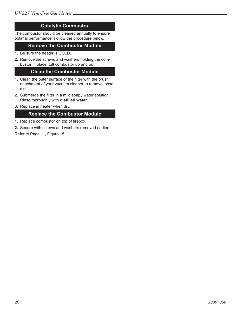 Vermont Casting 4030 - 4036 User Manual | Page 20 / 28