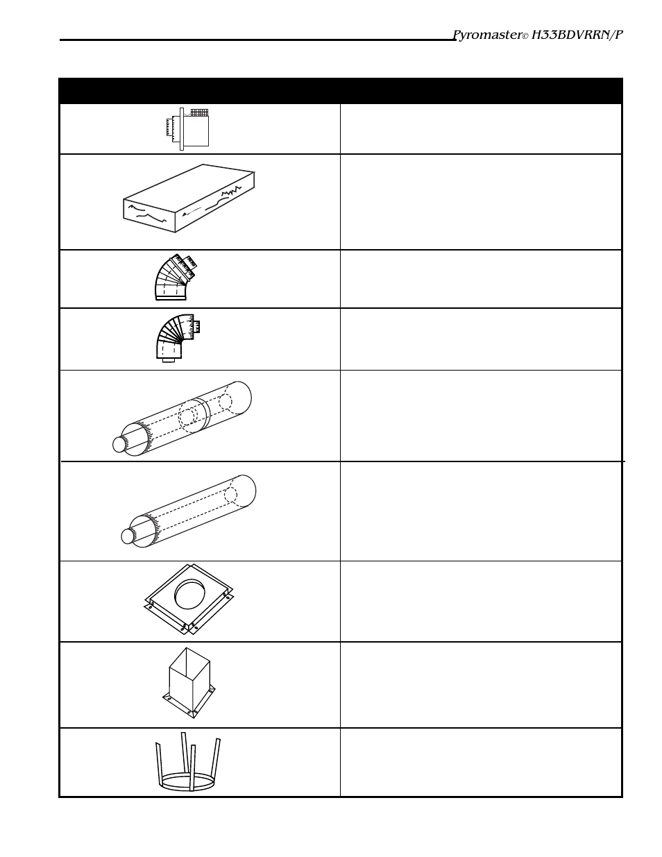 Pyromaster, H33bdvrrn/p | Vermont Casting H33BDVRRN User Manual | Page 19 / 32