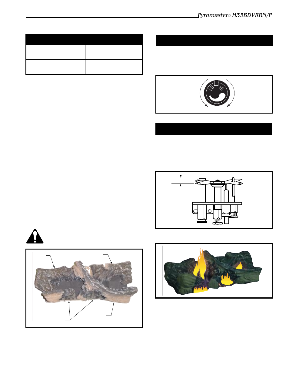 Pyromaster, H33bdvrrn/p | Vermont Casting H33BDVRRN User Manual | Page 21 / 32