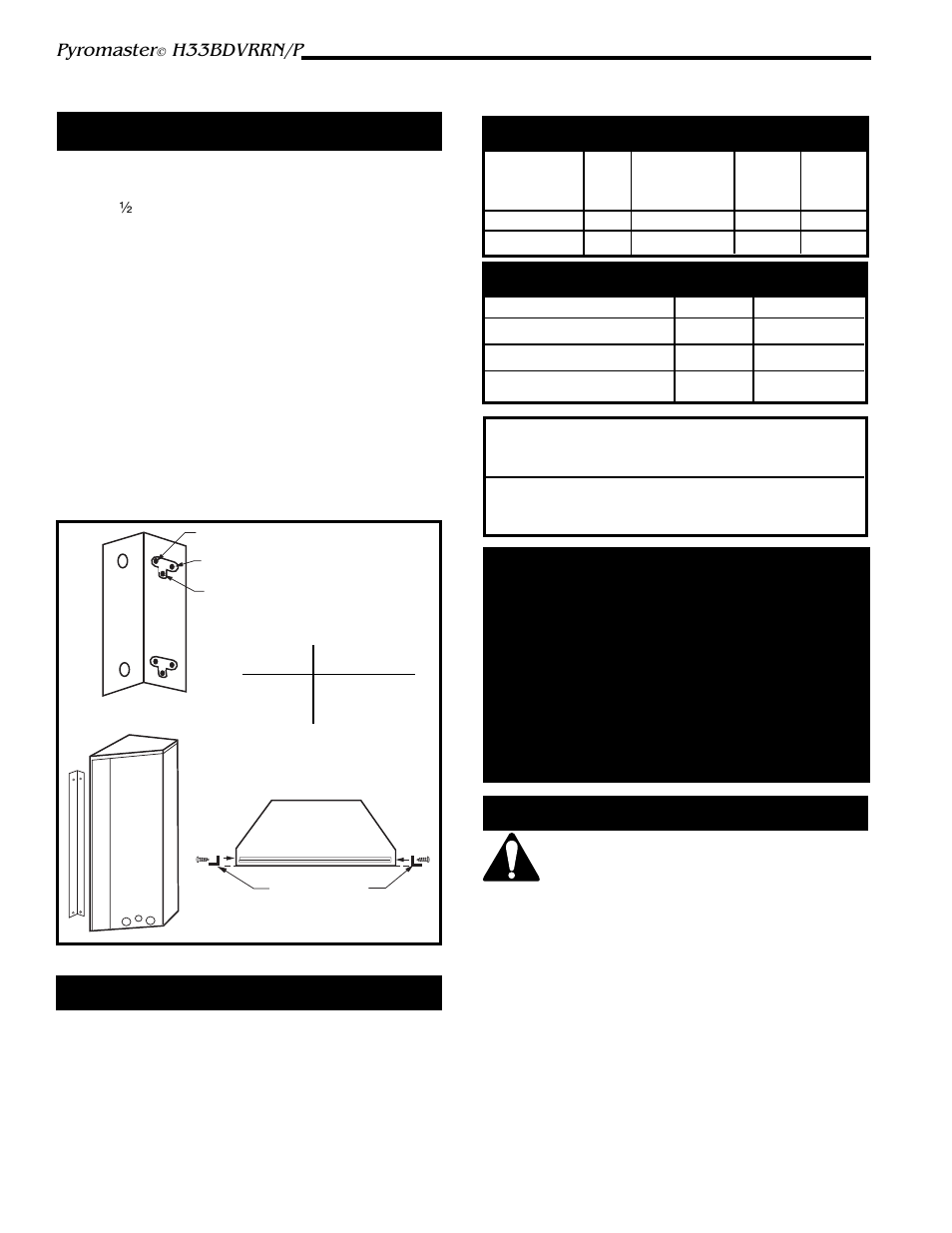 Pyromaster, H33bdvrrn/p | Vermont Casting H33BDVRRN User Manual | Page 6 / 32