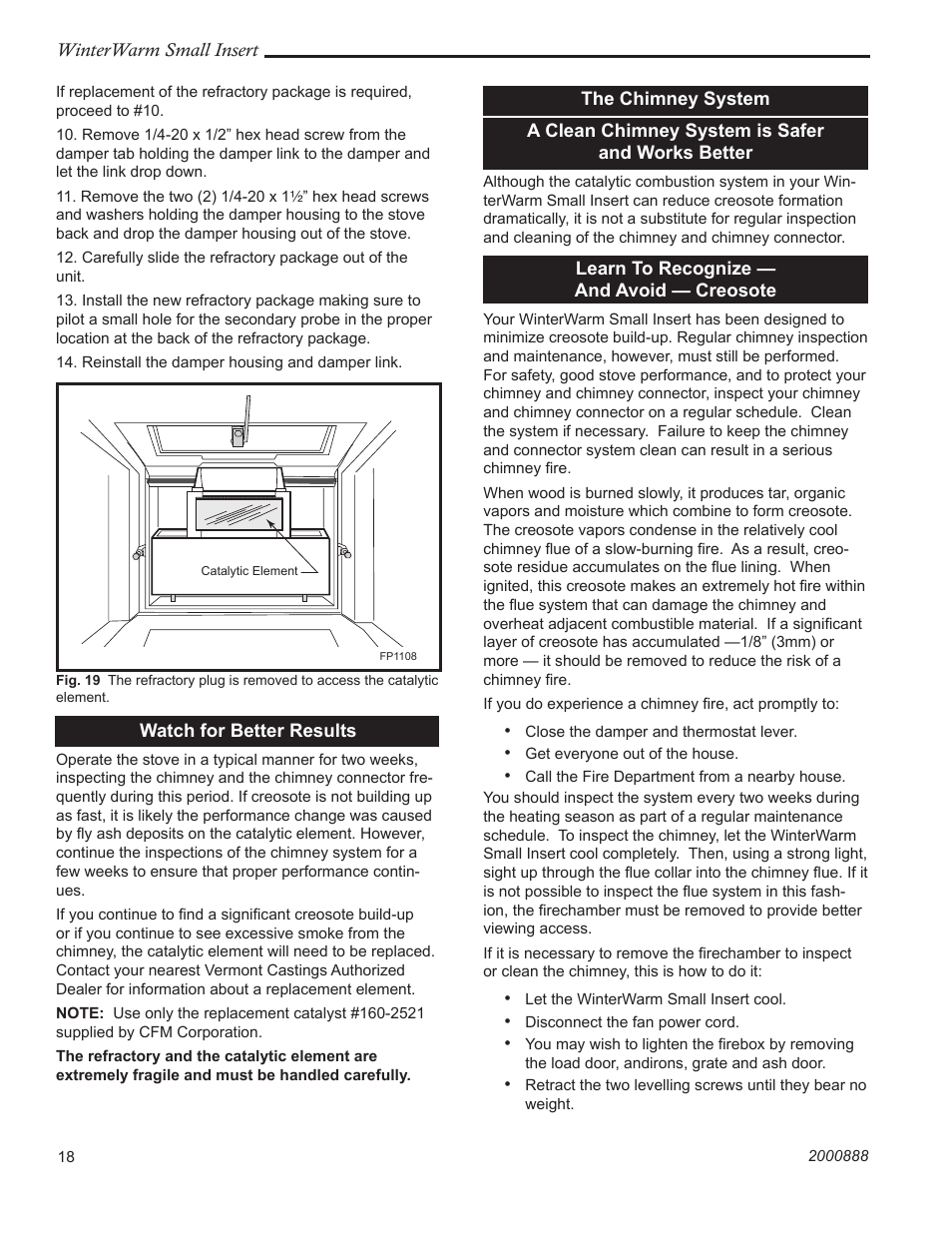 Vermont Casting 2080 User Manual | Page 18 / 24