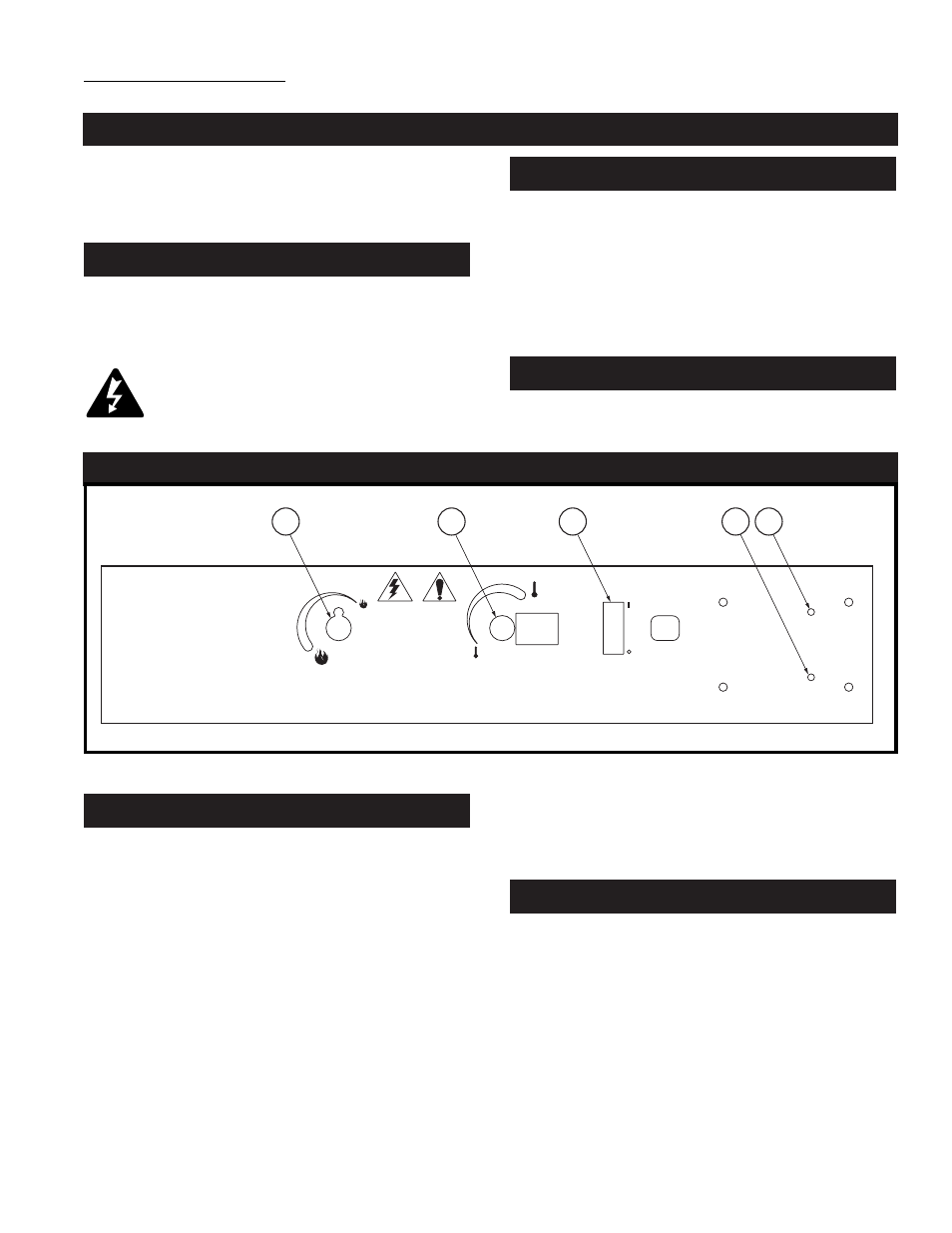 Operating instructions, Control panel, Main on/ off switch | Heater control, Flame speed control, Re-learn, On/off | Vermont Casting DEFD36 User Manual | Page 11 / 16