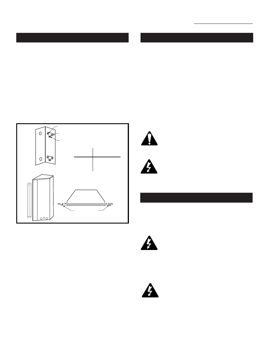 Electrical connection, Hard (direct) wire connection, Framing and finishing | Vermont Casting DEFD36 User Manual | Page 6 / 16