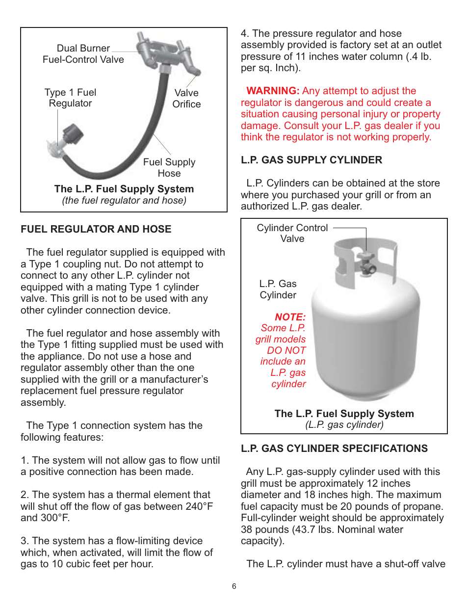 Vermont Casting VC0620P User Manual | Page 6 / 40