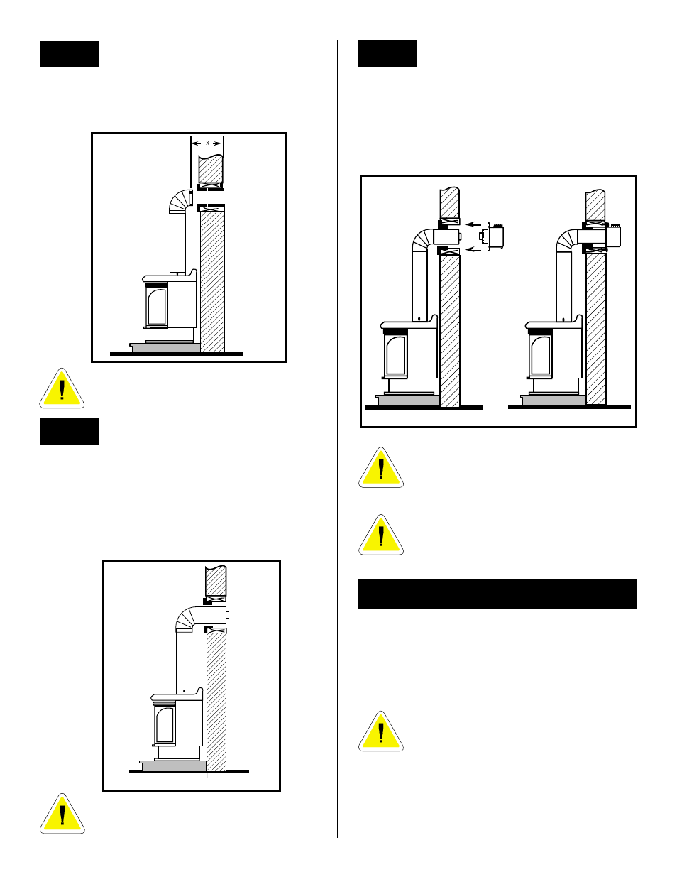 Below grade installations | Vermont Casting D232 User Manual | Page 13 / 28