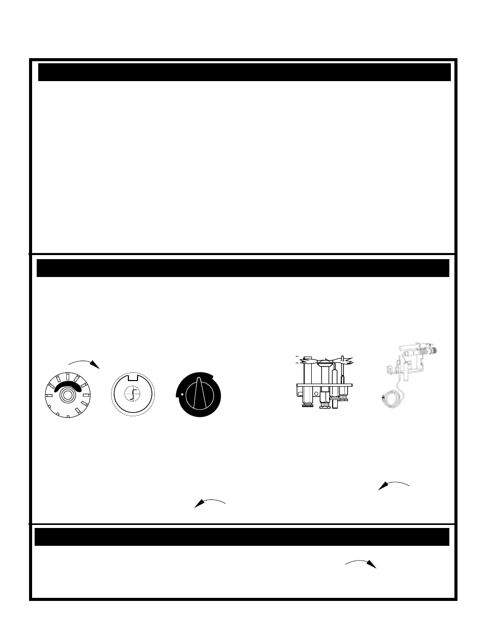 Lighting and operating instructions, For your safety read before lighting, Lighting instructions | Warning | Vermont Casting D232 User Manual | Page 21 / 28