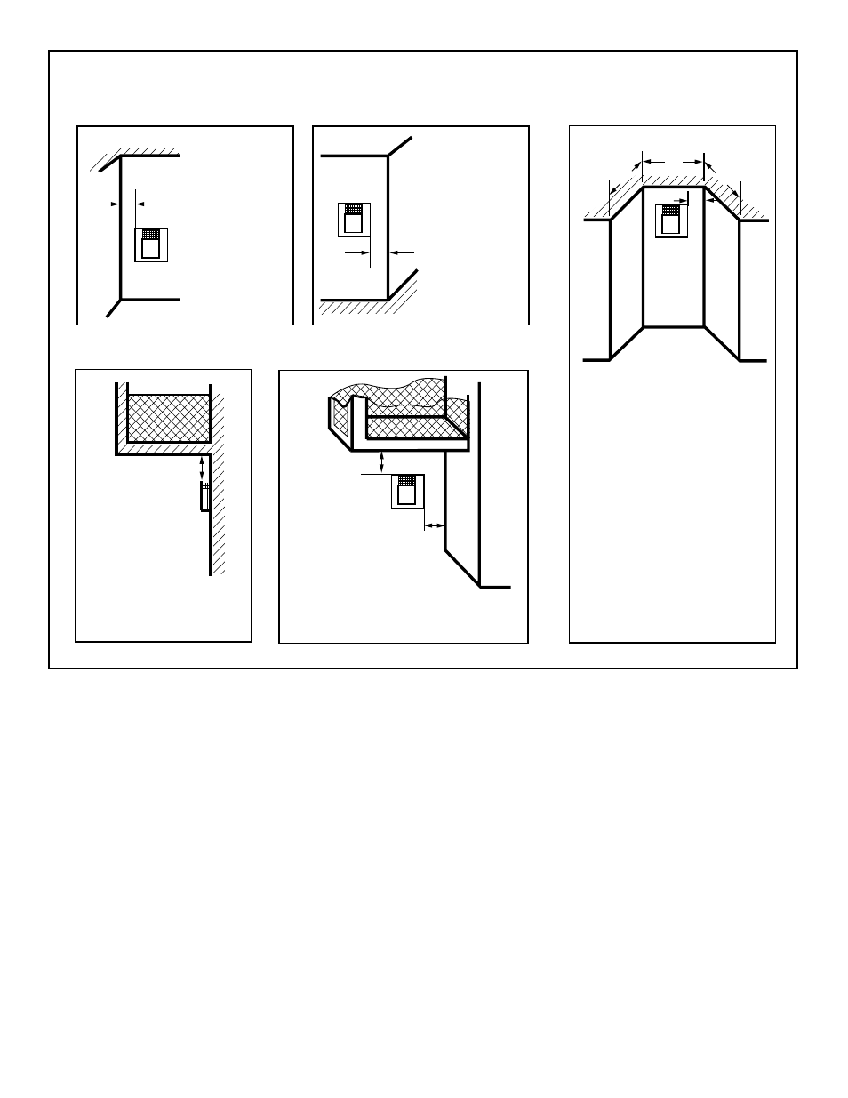 Termination clearances | Vermont Casting D232 User Manual | Page 8 / 28