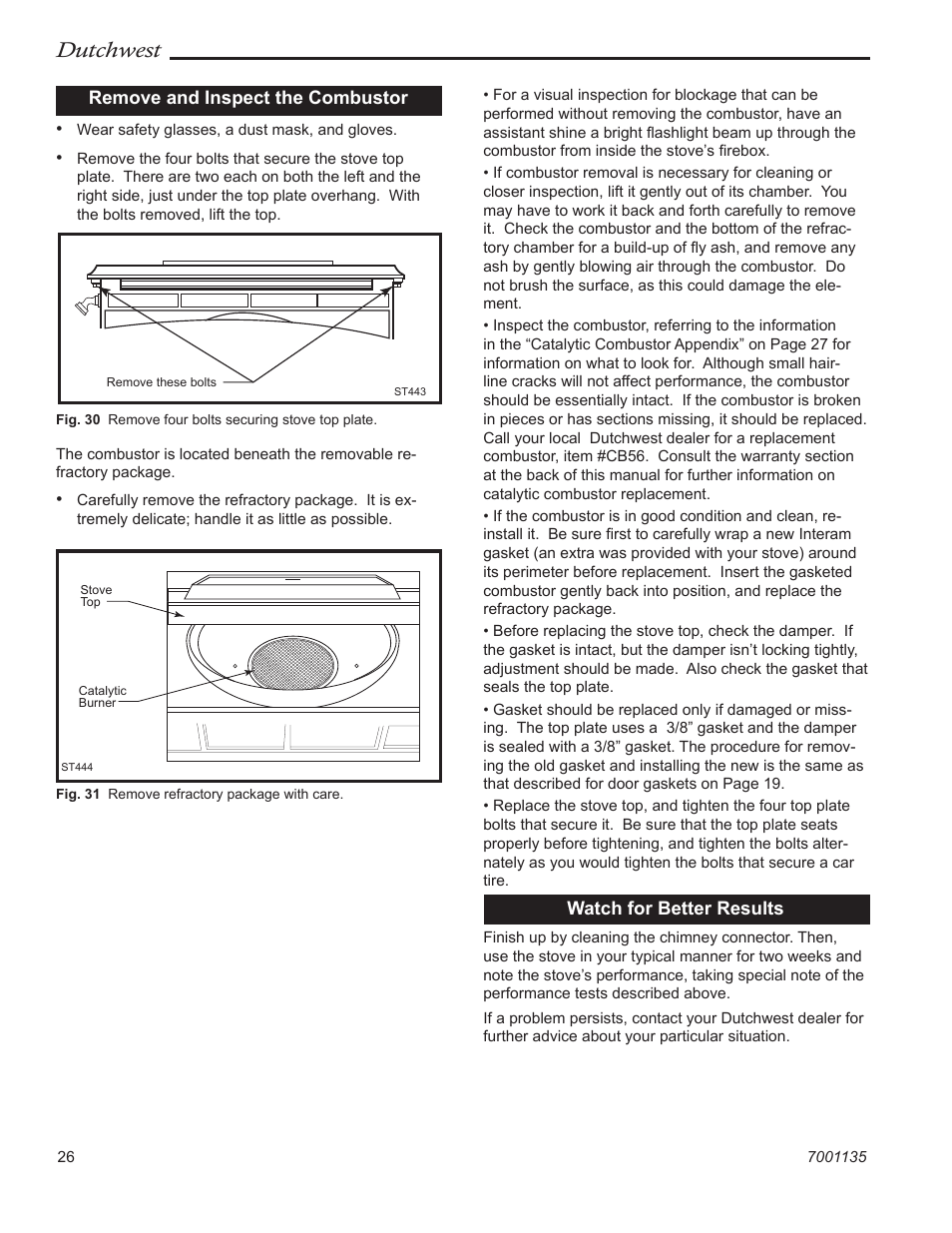 Dutchwest | Vermont Casting 2460 User Manual | Page 26 / 32