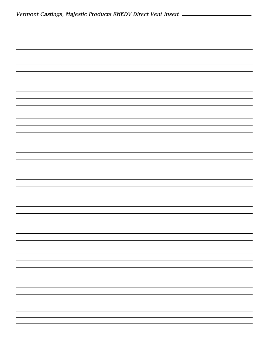 Continued) | Vermont Casting RHEDV25 User Manual | Page 20 / 38
