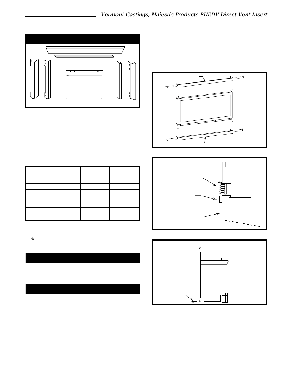 A2 he25fp trim, Trim assembly, Rhe25ssp & he25lp replacement parts | Vermont Casting RHEDV25 User Manual | Page 23 / 38