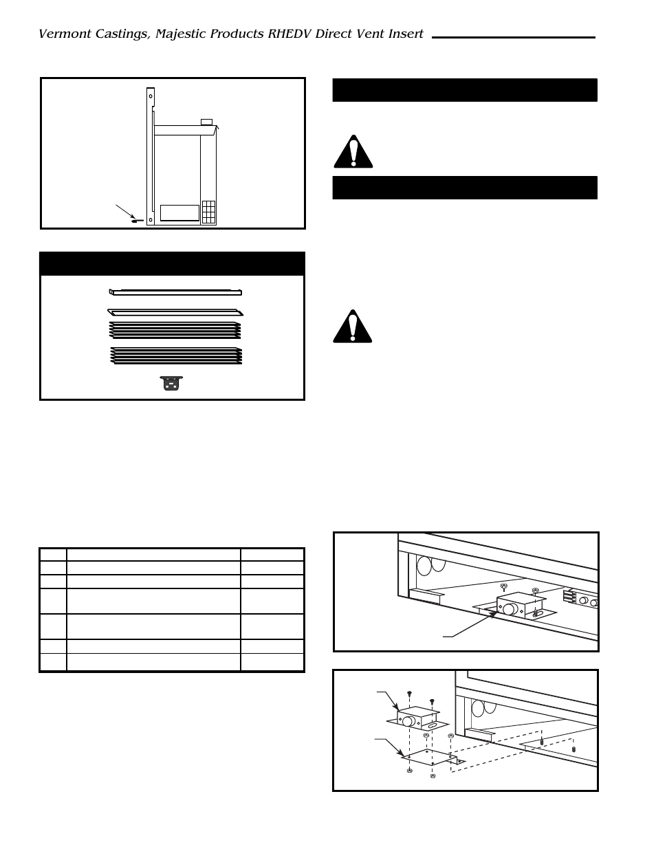 C3 rhe42btkp, Trim assembly, Rhe42fp replacement parts | Vermont Casting RHEDV25 User Manual | Page 36 / 38