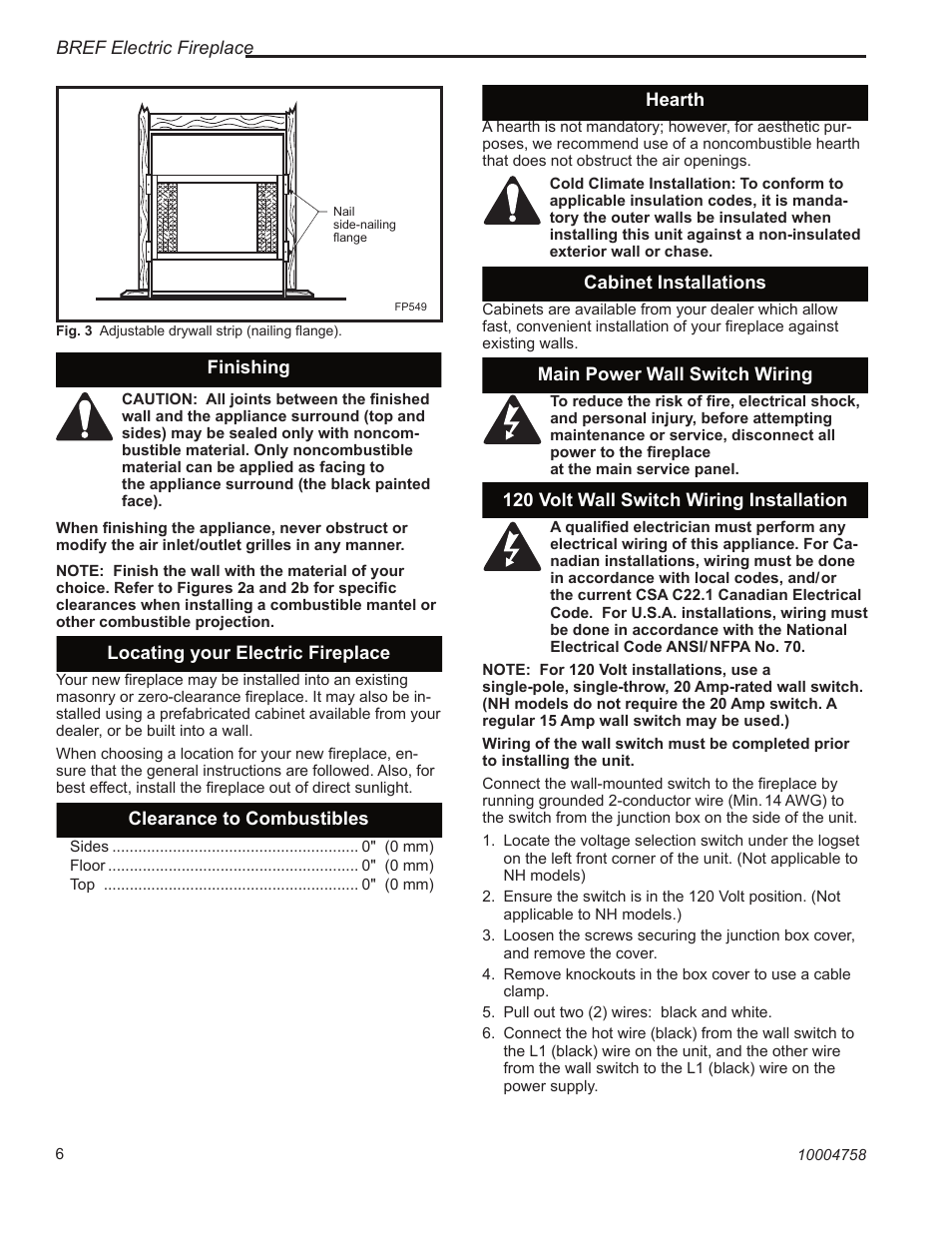 Vermont Casting BREF30 User Manual | Page 6 / 24