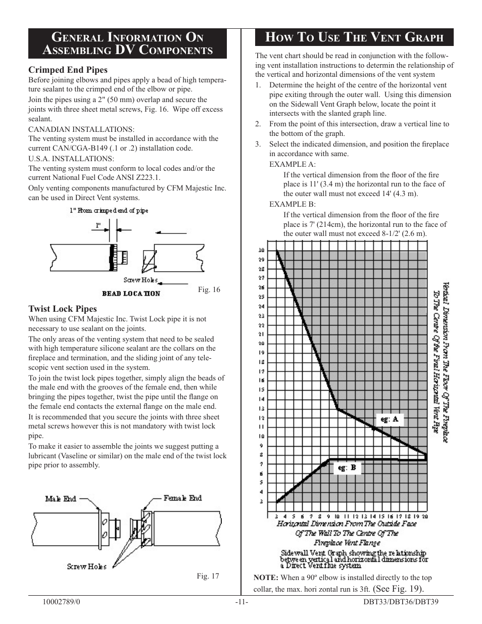 Dv c | Vermont Casting DBT36 User Manual | Page 11 / 34