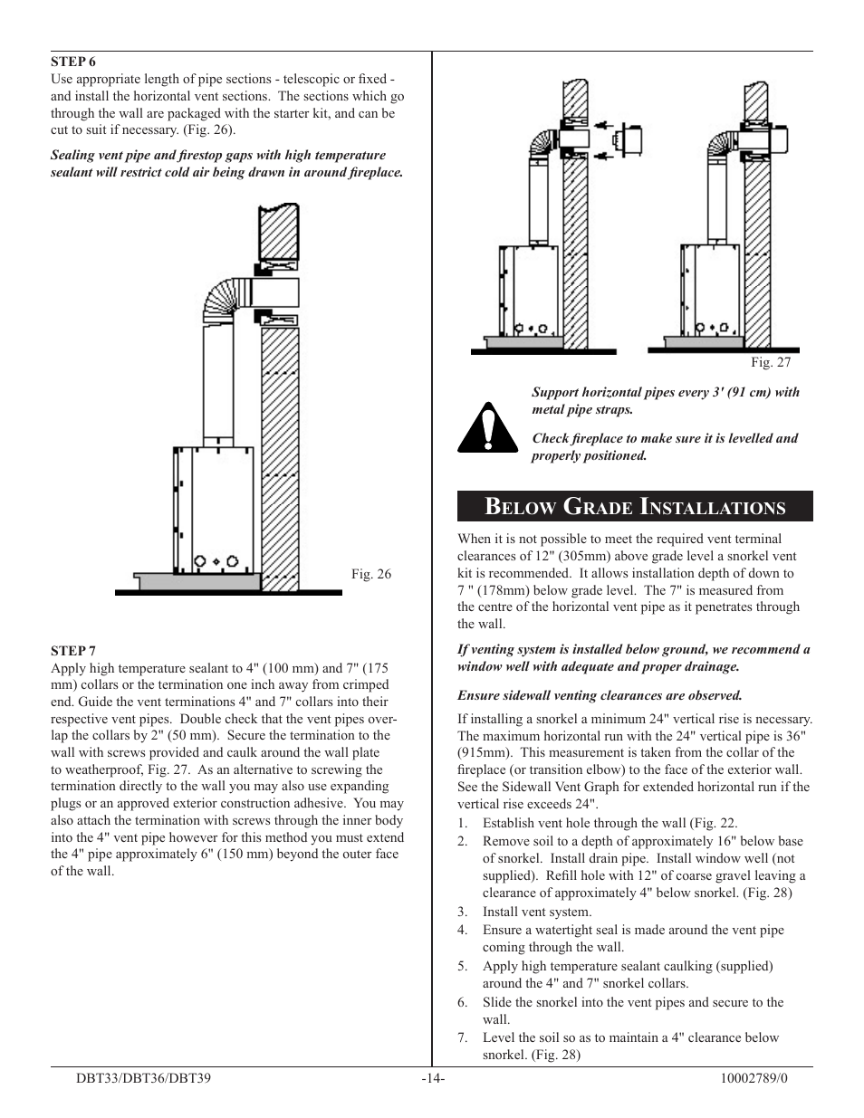 Vermont Casting DBT36 User Manual | Page 14 / 34