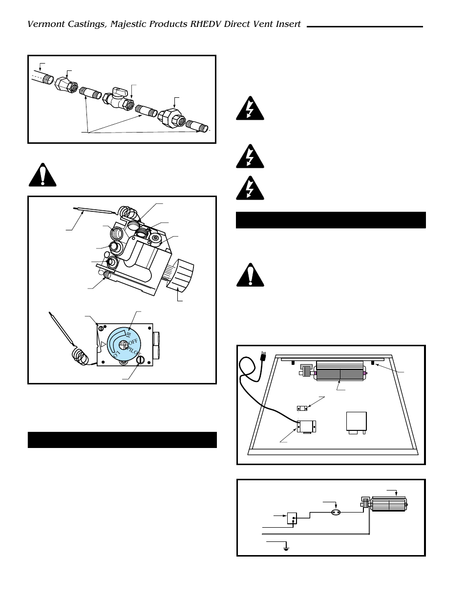 Fan kit, Fan removal instructions | Vermont Casting RHEDV42 User Manual | Page 6 / 38