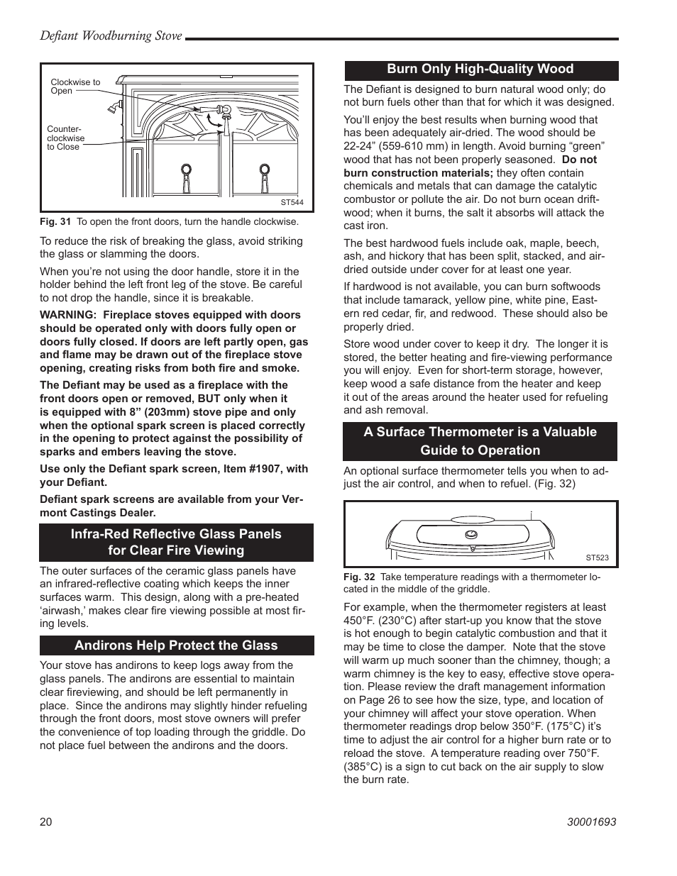 Vermont Casting 1945 User Manual | Page 20 / 40