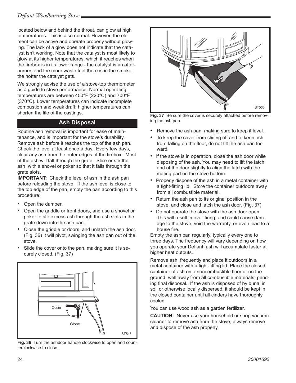 Vermont Casting 1945 User Manual | Page 24 / 40