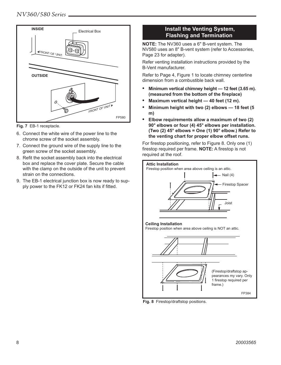 Vermont Casting NV580 User Manual | Page 8 / 28