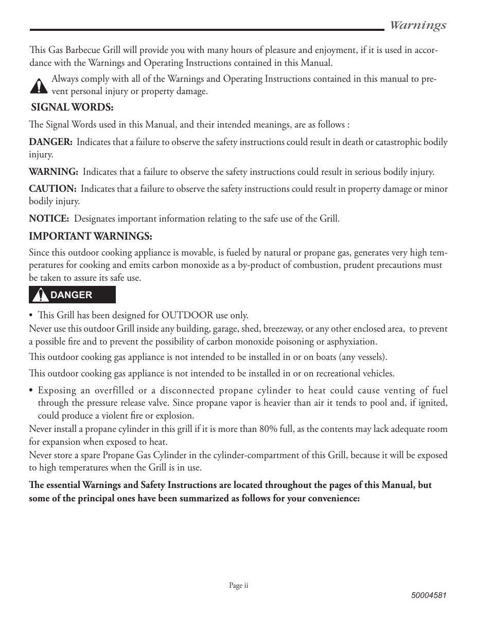 Vermont Casting VCS3008 Series User Manual | Page 3 / 31