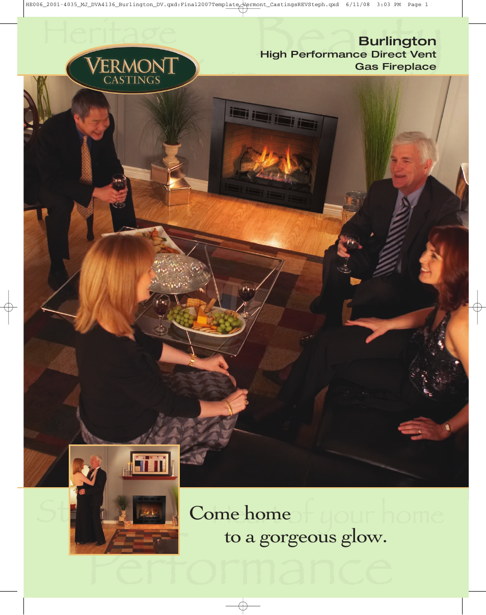 Vermont Casting DVA4136 User Manual | 4 pages