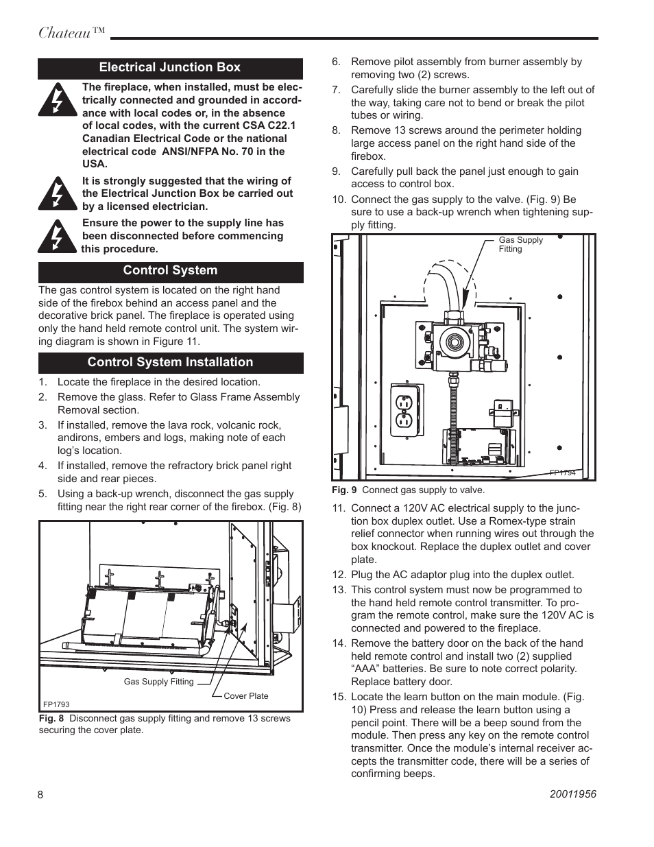 Chateau | Vermont Casting DVT44 User Manual | Page 8 / 44