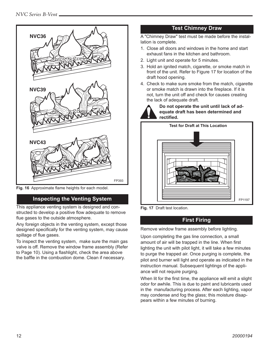 Vermont Casting NVC43 User Manual | Page 12 / 28