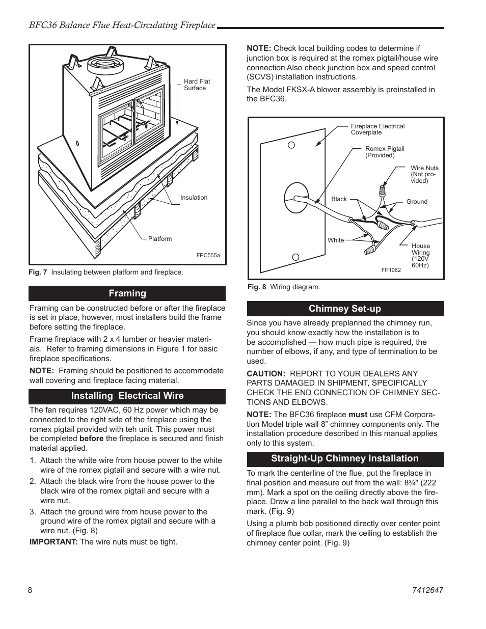 Vermont Casting BFC36 User Manual | Page 8 / 24