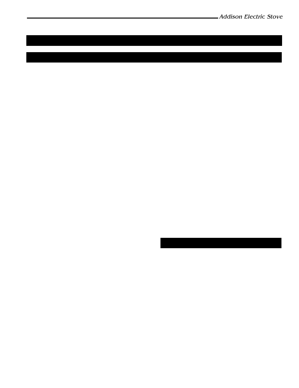 Installation instructions, Addison electric stove | Vermont Casting ACSB User Manual | Page 3 / 10