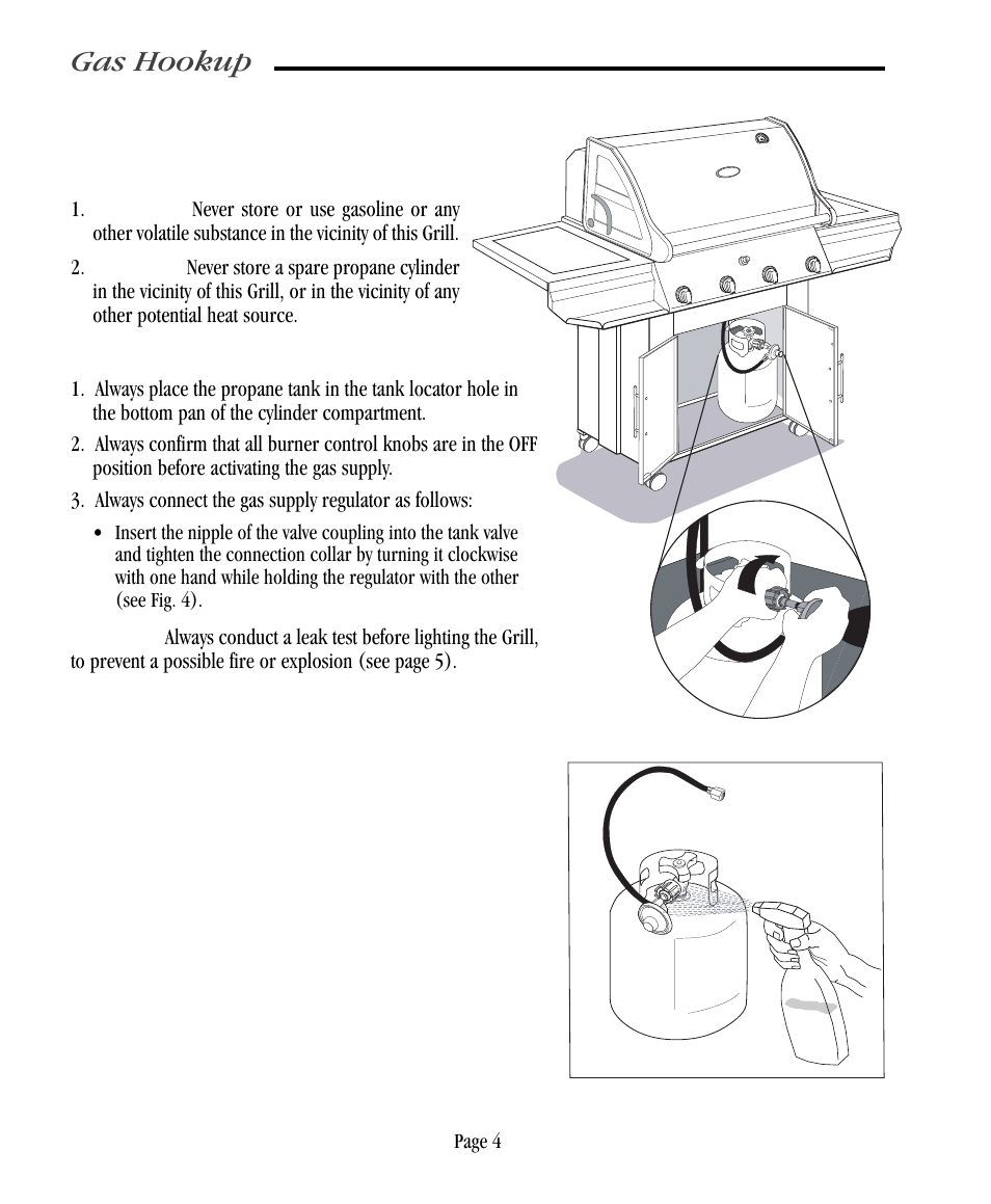 Gas hookup | Vermont Casting CF9030 User Manual | Page 10 / 31