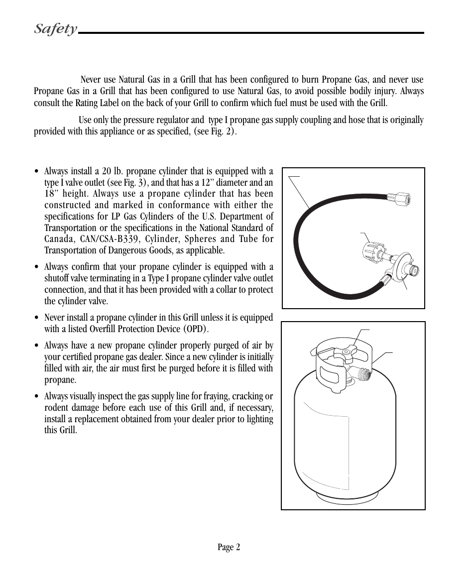 Safety, Additional warnings | Vermont Casting CF9030 User Manual | Page 8 / 31