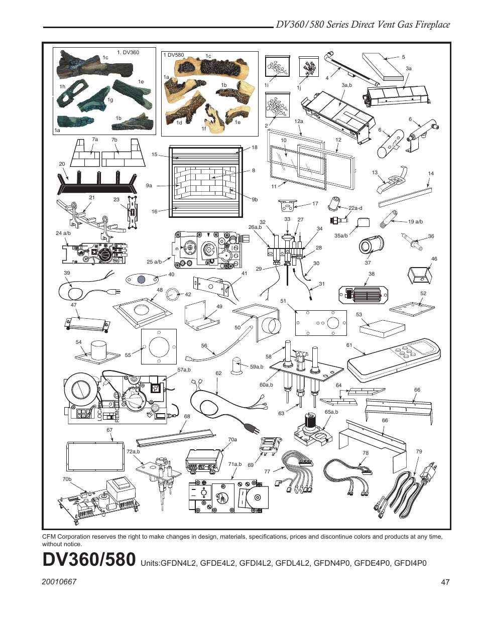 Vermont Casting DV580 User Manual | Page 47 / 60