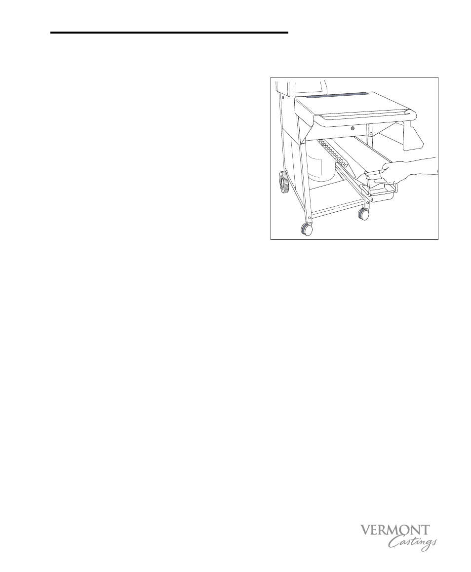 Care & maintenance, Drip tray | Vermont Casting VC50 User Manual | Page 27 / 34