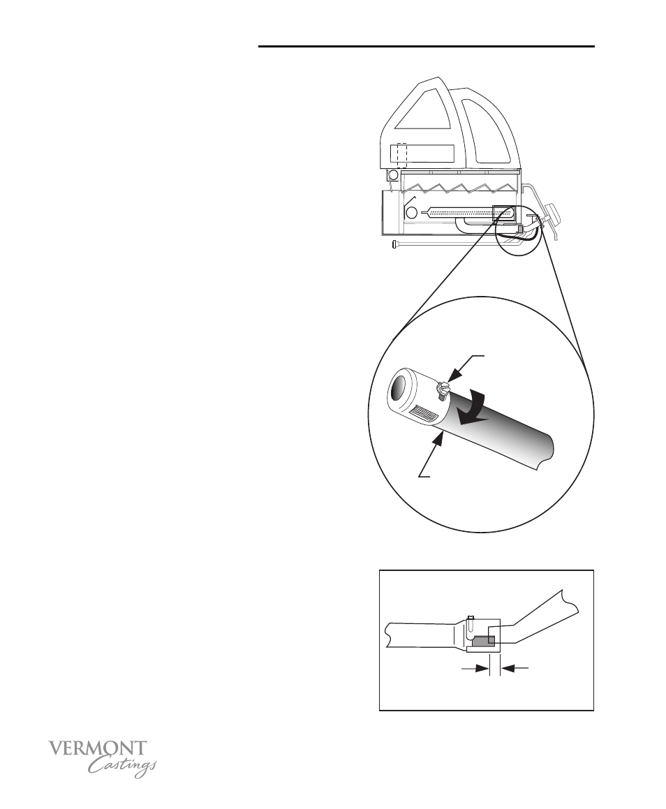 Care & maintenance, Maintenance burner adjustment | Vermont Casting VC50 User Manual | Page 28 / 34