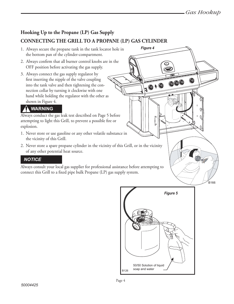 Gas hookup | Vermont Casting VM508 User Manual | Page 12 / 32