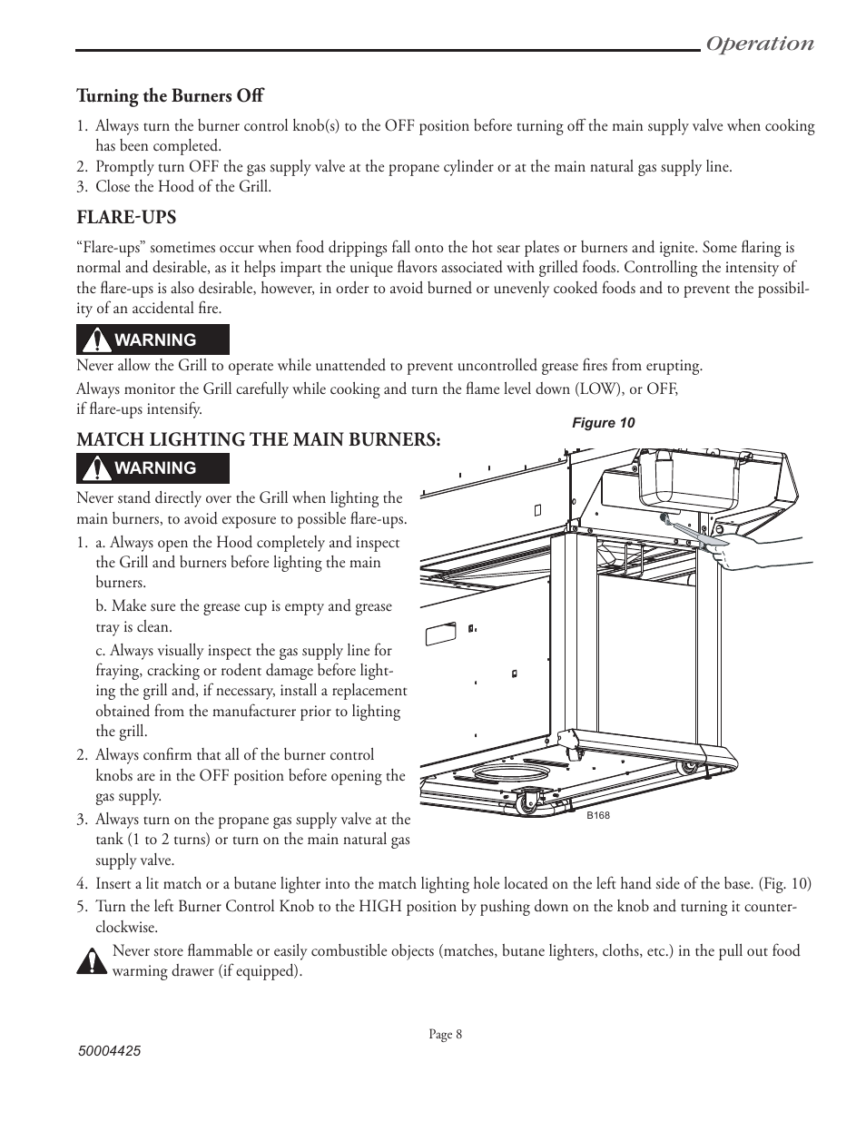 Operation | Vermont Casting VM508 User Manual | Page 16 / 32