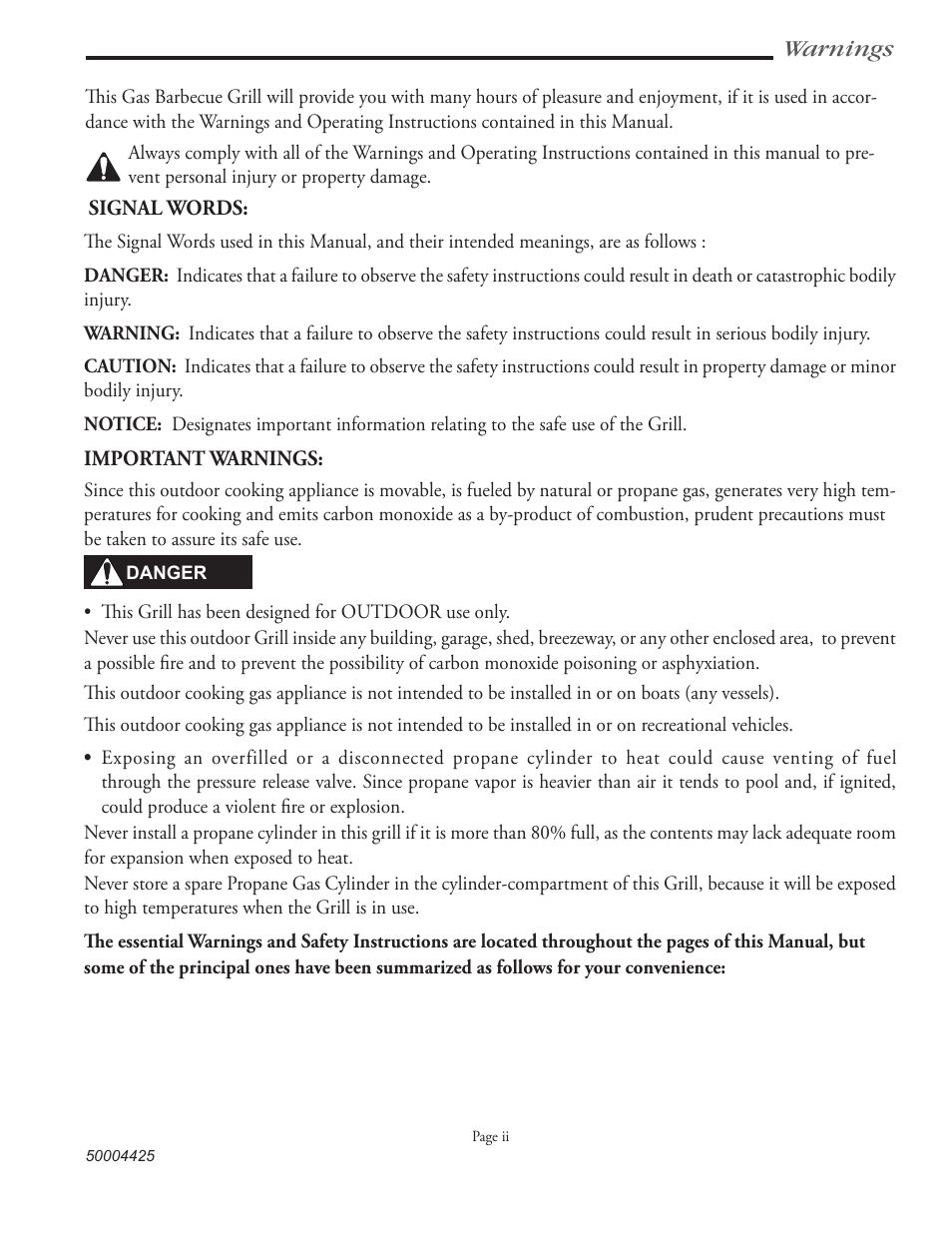 Vermont Casting VM508 User Manual | Page 4 / 32