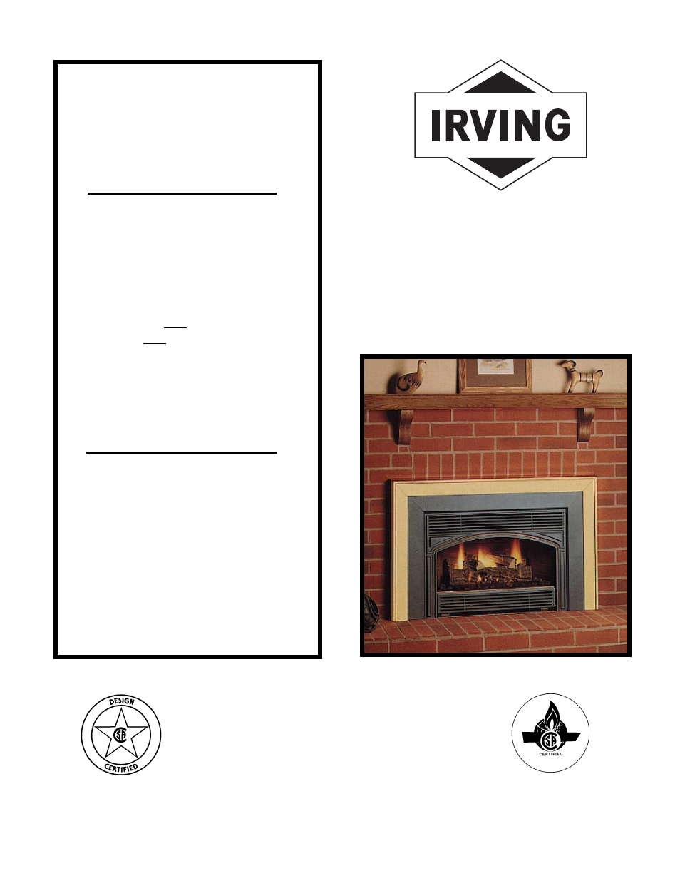 Vermont Casting IRHEDV32 User Manual | 27 pages