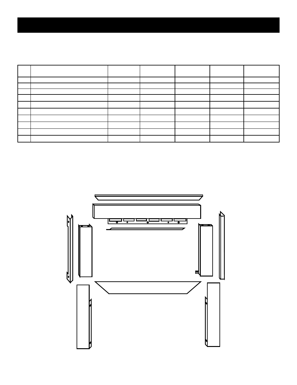 Trim replacement parts list | Vermont Casting IRHEDV32 User Manual | Page 19 / 27