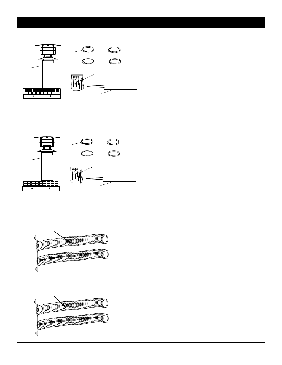 Venting components | Vermont Casting IRHEDV32 User Manual | Page 27 / 27