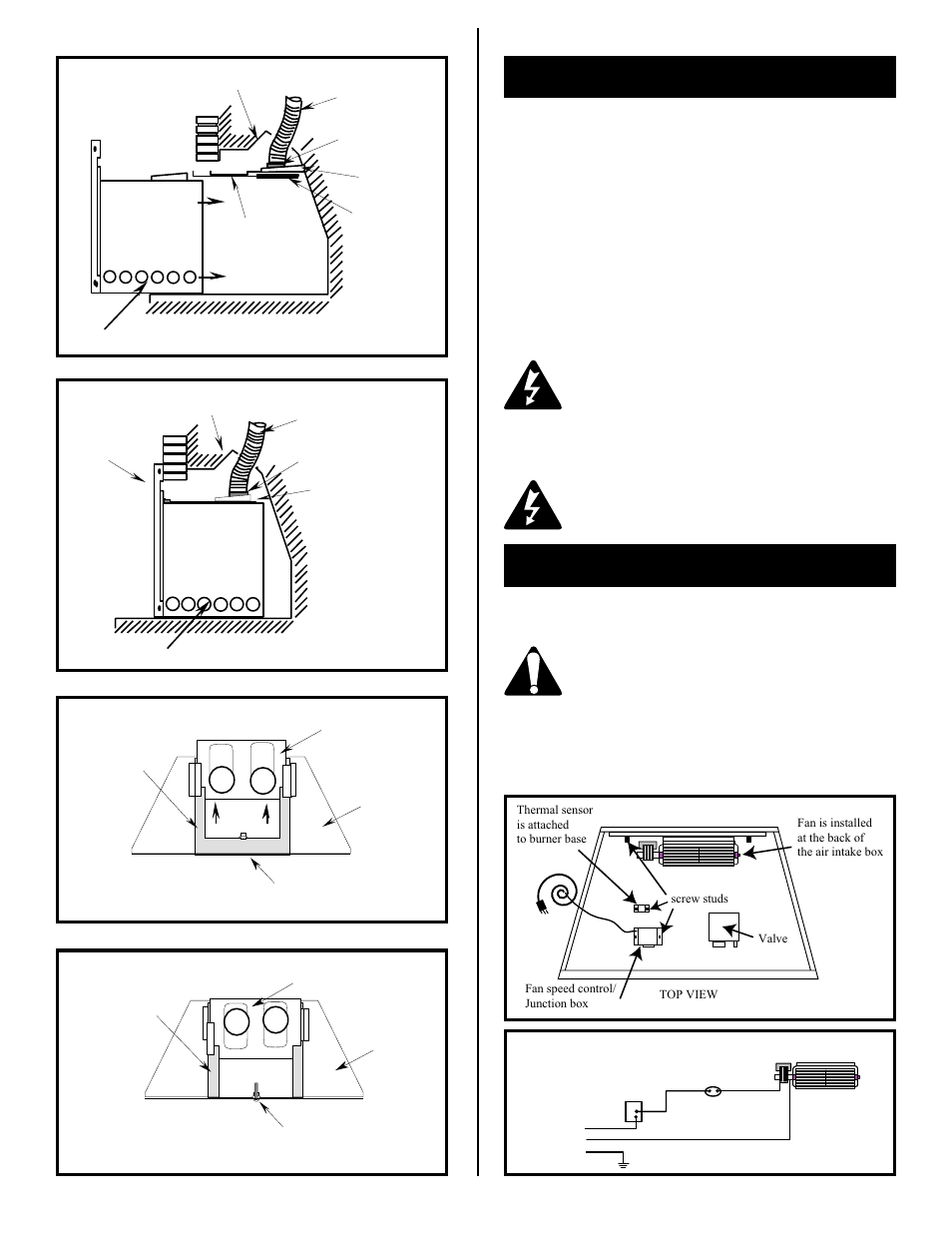 Fan kit, Fan removal instructions | Vermont Casting IRHEDV32 User Manual | Page 8 / 27