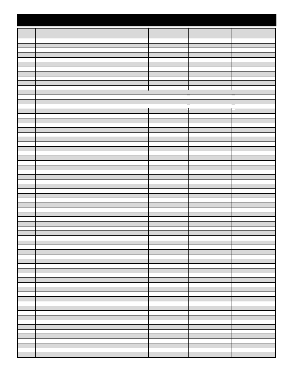 Replacement parts list d, Escription | Vermont Casting RFS32 User Manual | Page 16 / 18