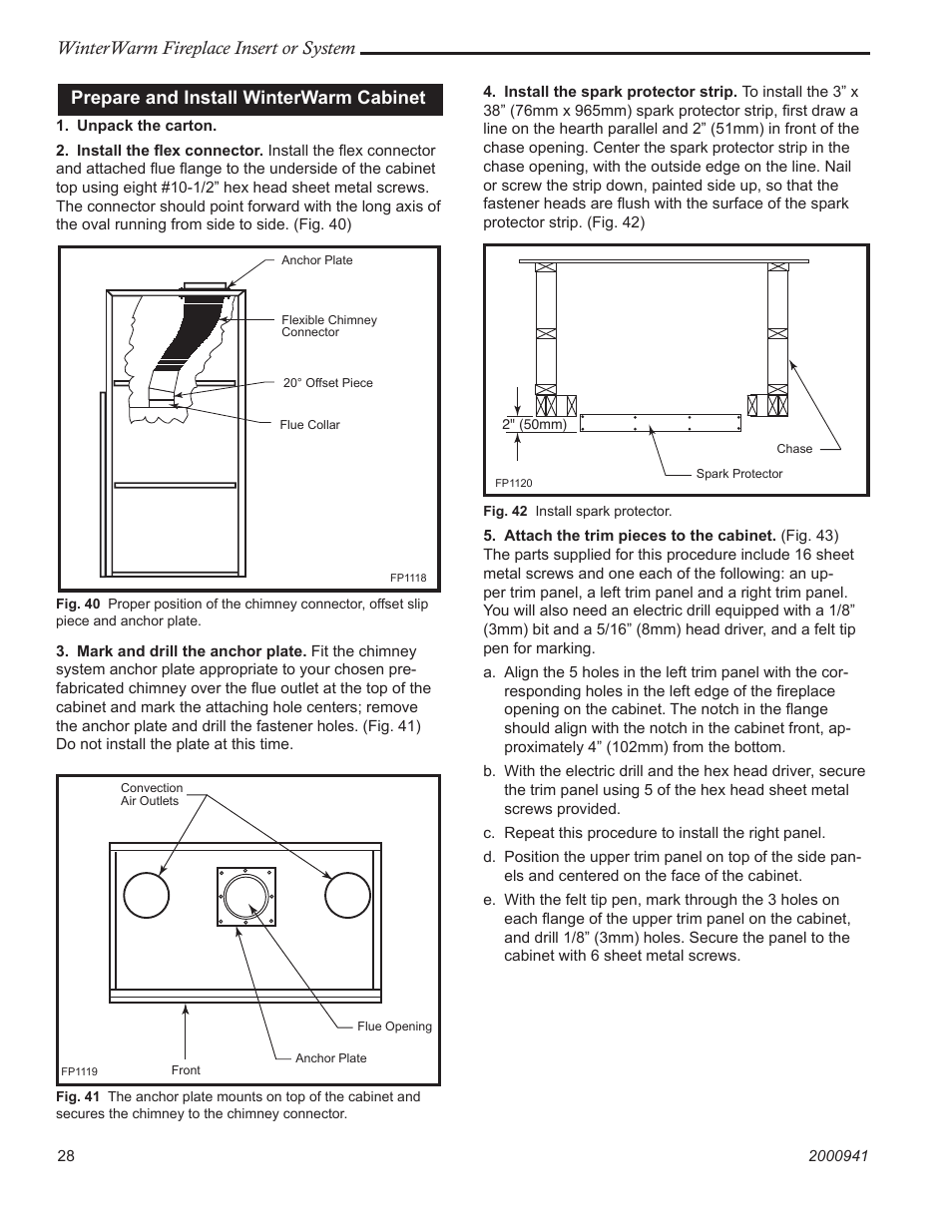 Vermont Casting Winter warm 2100 User Manual | Page 28 / 44
